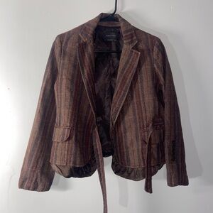 BCBGMaxAzria Multicolor Striped Blazer